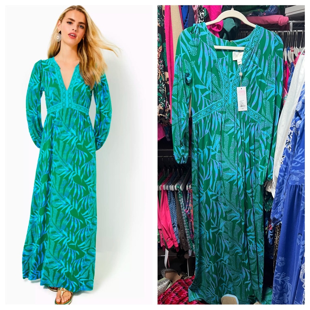 Lilly Pulitzer nwt Wexlee maxi dress  SZ 4